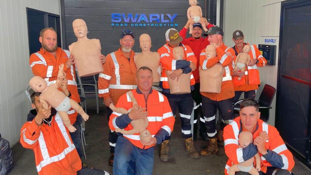AED CPR training Brisbane trade industry