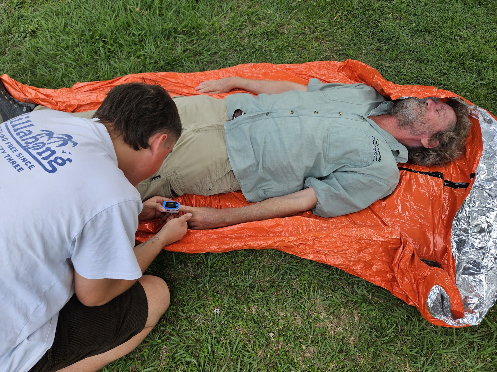 It's important to know how to read pulse and blood oxygen in remote first aid situations.
